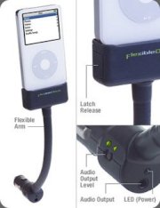 Flexible Dock iPod Car Charger