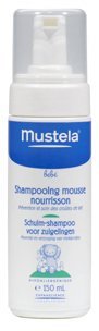 Bọt gội sơ sinh Mustela 150ml