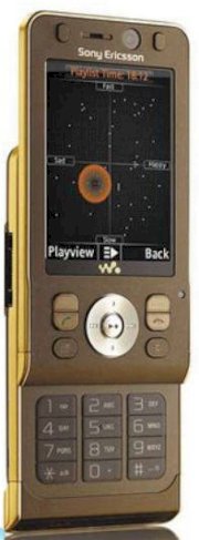 Sony Ericsson W910i Gold