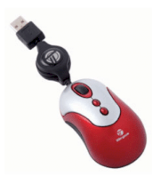 Targus Ultra Mini 5-Button Matellic Red AMU0911JP 