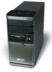 Máy tính Desktop Acer Veriton M461 (Intel Core 2 Duo E4600 2.4GHz, 1GB RAM, 160GB HDD, Linux, không kèm theo màn hình)