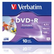 Verbatim DVD - R Inkjet Printable 16X