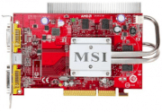 MSI RX2600PRO-T2D512Z/D2 (ATI RADEONHD 2600PRO, 512MB, 128-bit, GDDR2, AGPx8)