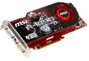 MSI R4890-T2D1G (ATI Radeon HD 4890, 1GB, 256-bit, GDDR5, PCI Express x16 2.0)