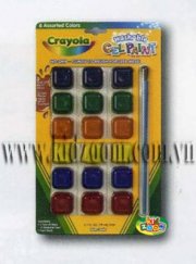 Bút màu crayola CR 54-2001- washable no drip gel paint