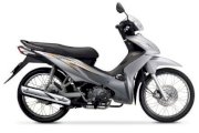 Honda Wave 110S Phanh đĩa, vành nan hoa, màu bạc