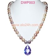 DWP003 - Trang sức vòng cổ ngọc trai 3 màu 