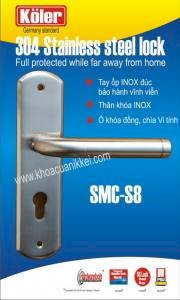 Khóa tay gạt Inox Koler SMC-S8