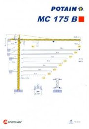 Cẩu tháp Potain MC175B