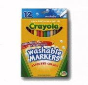Bút màu Crayola CR 58-7813-12ct Washable fine line markers assorted