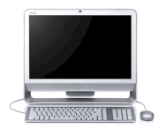 Máy tính Desktop Sony Vaio VGC-JS25G/S (Intel Core 2 Duo E7400 2.8GHz, 2GB RAM, 500GB HDD, VGA NVIDIA GeForce 9300M GS, 20.1 inch, Windows Vista Home Premium )