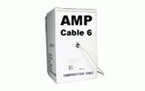 Cable mang AMP 305 Mét (Cable6) 0.55 Loại 8 đồng 0.55 -Bọc bạc - có chỗng nhiễu