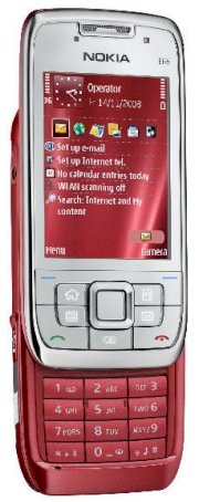 Nokia E66 Red