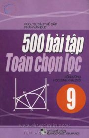 500 bài tập toán chọn lọc 9