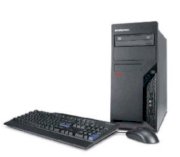 Máy tính Desktop Lenovo ThinkCentre M57e (9948-RV2) (Intel Pentium Dual-Core E2200 2.2GHz, 512MB RAM, 80GB HDD, VGA Intel GMA 3100, PC DOS, Không kèm theo màn hình)