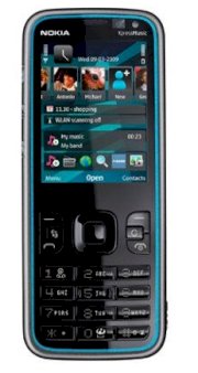 Nokia 5630 XpressMusic Blue on grey