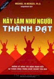 Hãy làm như người thành đạt