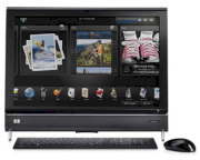 Máy tính Desktop HP Touchsmart IQ524 (NC701AA) (Intel Core2 Duo T6400 2.0GHz, 4GB RAM, 500GB HDD, VGA Intel GMA X3100, Windows Vista Home Premium, LCD HP 22inch)