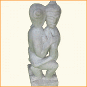 Stone statue cuuples VHSD 119 
