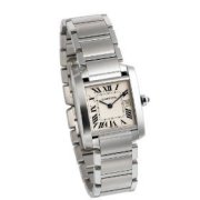  Cartier Midsize Tank Francaise Stainless Steel Watch - W51011Q3