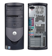 Máy tính Desktop DELL OPTIPLEX GX 240 (Intel pentium 4 1.7GHz, 256MB RAM, 20GB HDD, VGA onboard, Dos, không kềm theo nàm hình )