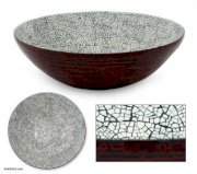 Handmade Eggshell Lacquer Bowl