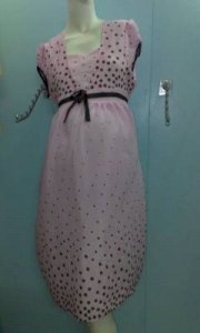 Váy bầu hồng MD01