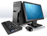 Máy tính Desktop Lenovo ThinkCentre M58p (7483-RZ7) (Intel Core 2 Duo E8400 3.0GHz, 2GB RAM, 250GB HDD, Intel GMA X4500HD,  Windows Vista Business, Không kèm theo màn hình)