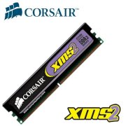 Corsair XMS2 (CM2X1024-6400) - DDR2 - 1GB - bus 800MHz - PC2 6400