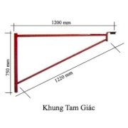 Khung tam giác 1200x750x1220mm Hà Châu