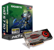 GIGABYTE GV-R577D5-1GD-B (ATI Radeon HD 5770, 1GB, GDDR5, 128-bit, PCI Express 2.0)    