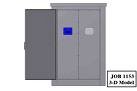 Vỏ tủ điện TDSN 2050x1200x450 (1,5mm)