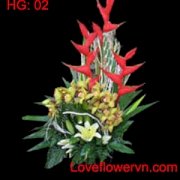 Hoa giỏ nghệ thuật HG02