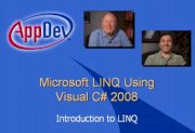 AppDev - LINQ Using Visual C Sharp