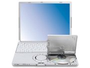 Panasonic ToughBook CF-W4 (Intel Pentium M 1.2GHz, 512MB RAM, 40GB HDD, VGA Intel GMA 900, 12.1 inch, Windows XP Professional)