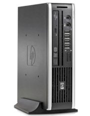 Máy tính Desktop HP Compaq 8000 Elite Ultra-slim (AZ892AW) (Intel Core 2 Duo E8500 3.16GHz, RAM 4GB, HDD 250GB, VGA Intel GMA 4500, Windows 7 Professional, không kèm theo màn hình)