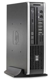 Máy tính Desktop HP Compaq 8000 Elite Ultra-slim (AZ891AW) (Intel Core2 Duo E8400 3.0GHz, RAM 2GB, HDD 160GB, VGA Intel GMA 4500, Windows 7 Professional, không kèm theo màn hình)