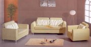 Sofa KB vải cỏ may màu vàng nhạt - Phú Thịnh