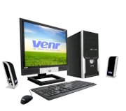 Máy tính Desktop VENR WSU Core i5 (Intel Core i5 I5-750 2.66Ghz, 2GB RAM, 500GB HDD, VGA NDIVIA GeForce 8400 GS, PC DOS, Không kèm theo màn hình)