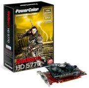 PowerColor HD5770 1GB GDDR5(V3) (AX5770 1GBD5-H) (ATI RADEON HD 5770, 1GB, GDDR5, 128-bit, PCI Express 2.1 x16)   