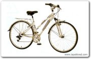 Xe đạp thái LA PP26009 LADY ( màu sữa)