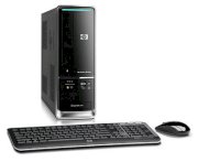 Máy tính Desktop HP Pavilion Elite HPE-140F (AY602AA) (Intel Core i5 650 3.2GHz, 8GB RAM, 1TB HDD, NVIDIA GeForce GT 230, Windows 7 Home Premium, Không kèm theo màn hình)