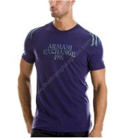 Áo thun nam Mỹ cotton Armani Exchange Back Wings Logo T-shirt  S0110045