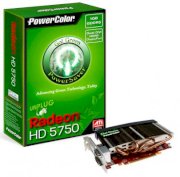 PowerColor Go! Green HD5750 1GB GDDR5 (AX5750 1GBD5-NS3DH) (ATI RADEON HD 5750, 1GB, GDDR5, 128-bit, PCI Express 2.1 x16)  