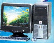 LV Explo E6300 (Intel Dual Core E6300 2.8Ghz, RAM 1GB, HDD 160GB, VGA Intel GMA 3100, LCD SAMSUNG 943SNX 18.5 inch, PC Dos) 