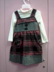 Váy dạ bé gái HM02