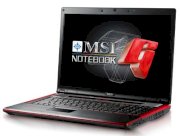 MSI GX633 (AMD Turion X2 Ultra Dual Core ZM-82 2.2GHz, 4GB RAM, 500GB HDD, VGA NVIDIA GeForce GT 130M, 15.4 inch, Windows Vista Home Premium)