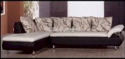 Sofa góc nỉ da 009