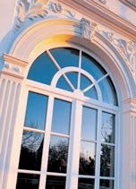 Cửa nhựa vòm uPVC G7window (1600 x 1600mm)