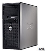 Máy tính Desktop Dell OptiPlex 740MT (AMD Athlon Dual-core 5200+ 2.7GHz, RAM 1GB, HDD 160GB, VGA nVidia Quadro NVS 210S, PC DOS, không kèm màn hình)